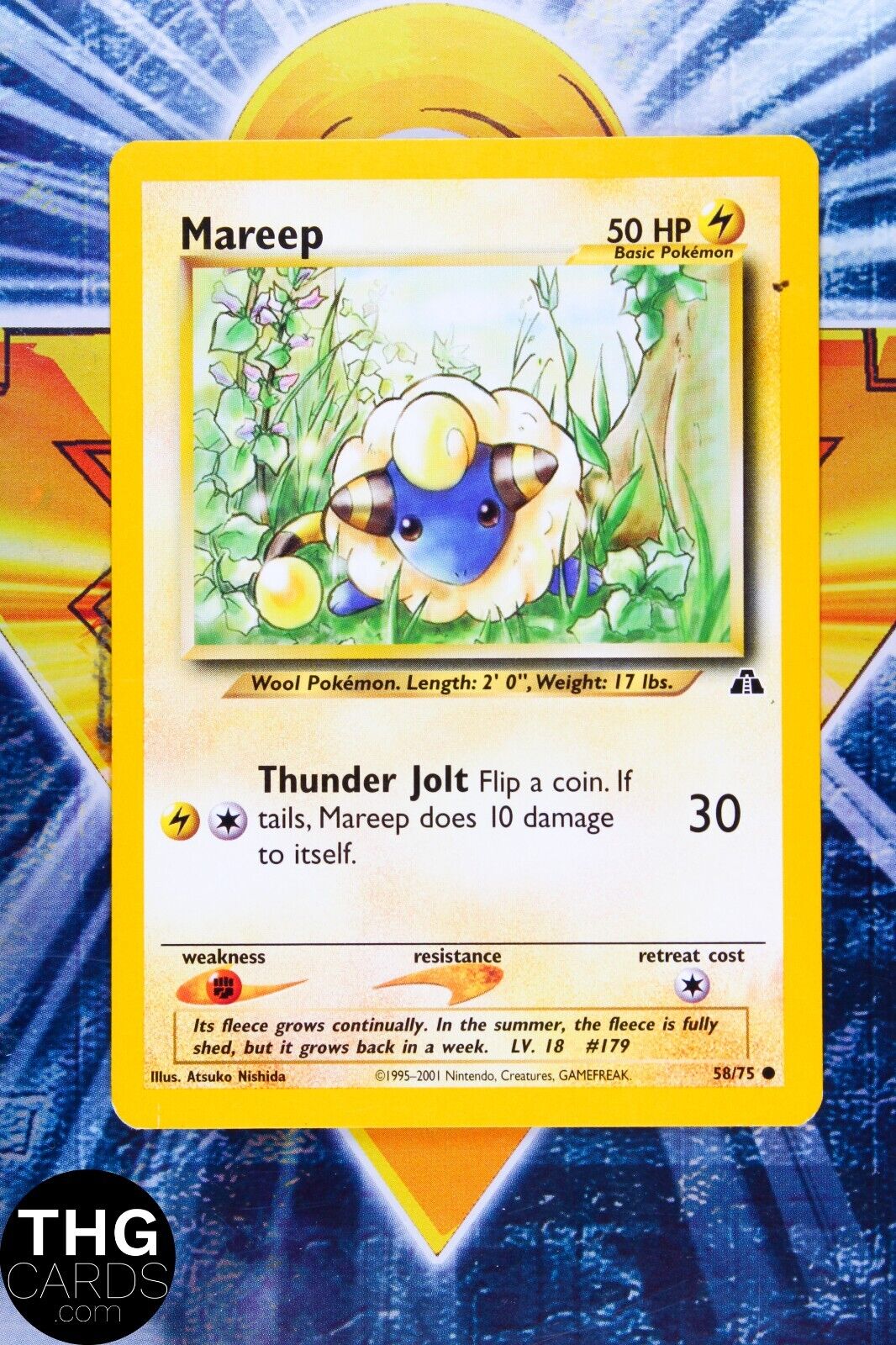 Mareep 58/75 Common Neo Discovery Pokemon Card – THG Cards