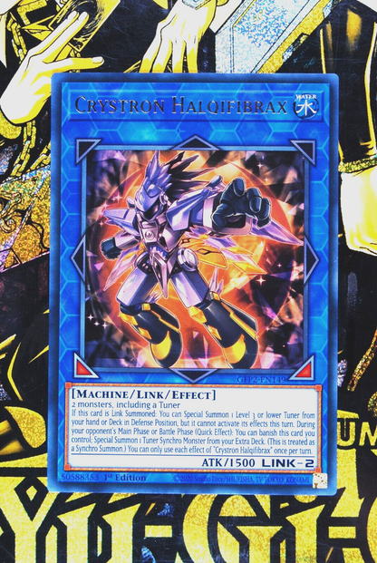 Crystron Halqifibrax GFP2-EN149 1st Edition Ultra Rare Yugioh