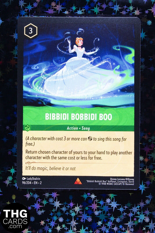 Bibbidi Bobbidi Boo 96/204 Rare Lorcana Card EN 2