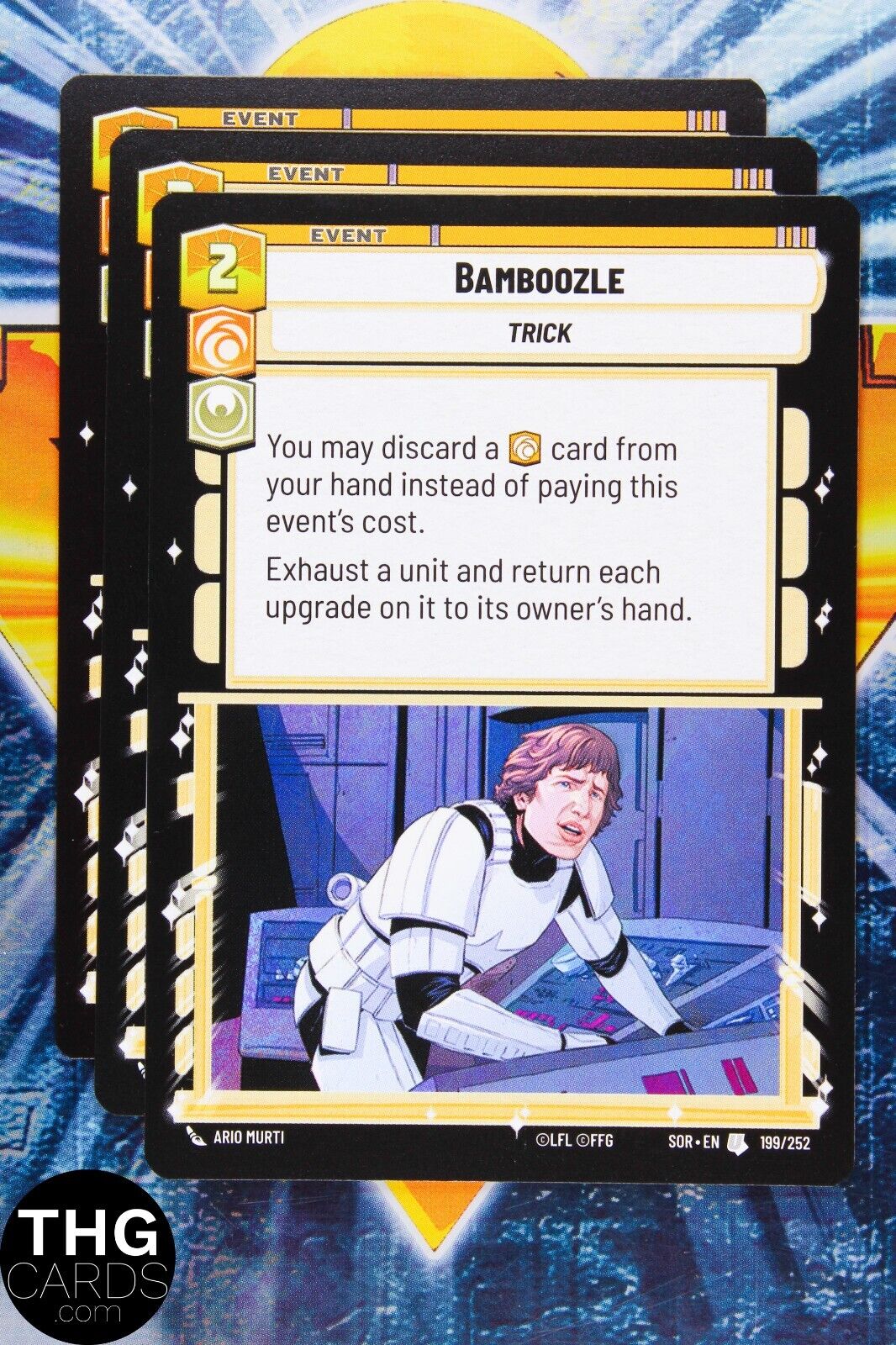 Bamboozle 199/252 Uncommon Star Wars Unlimited Card Playset