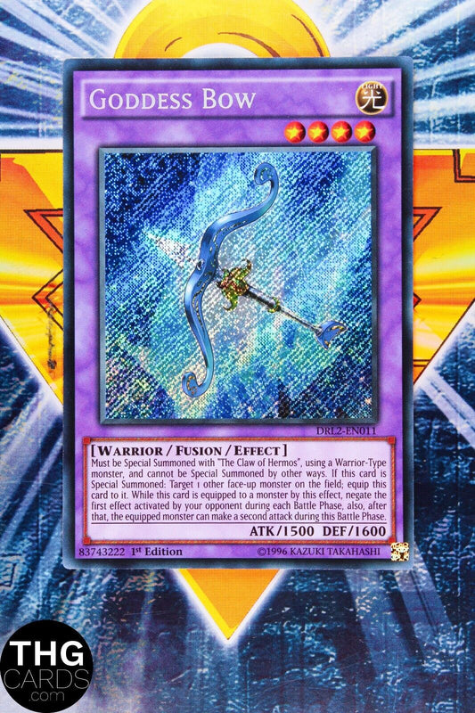 Goddess Bow DRL2-EN011 1st Edition Secret Rare Yugioh Card