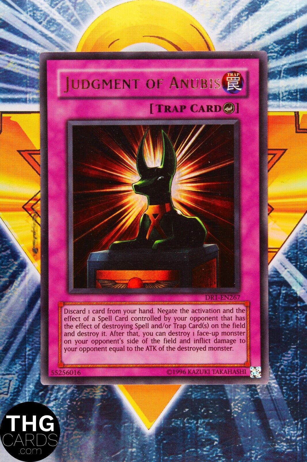 Judgment of Anubis DR1-EN267 Ultra Rare Yugioh Card