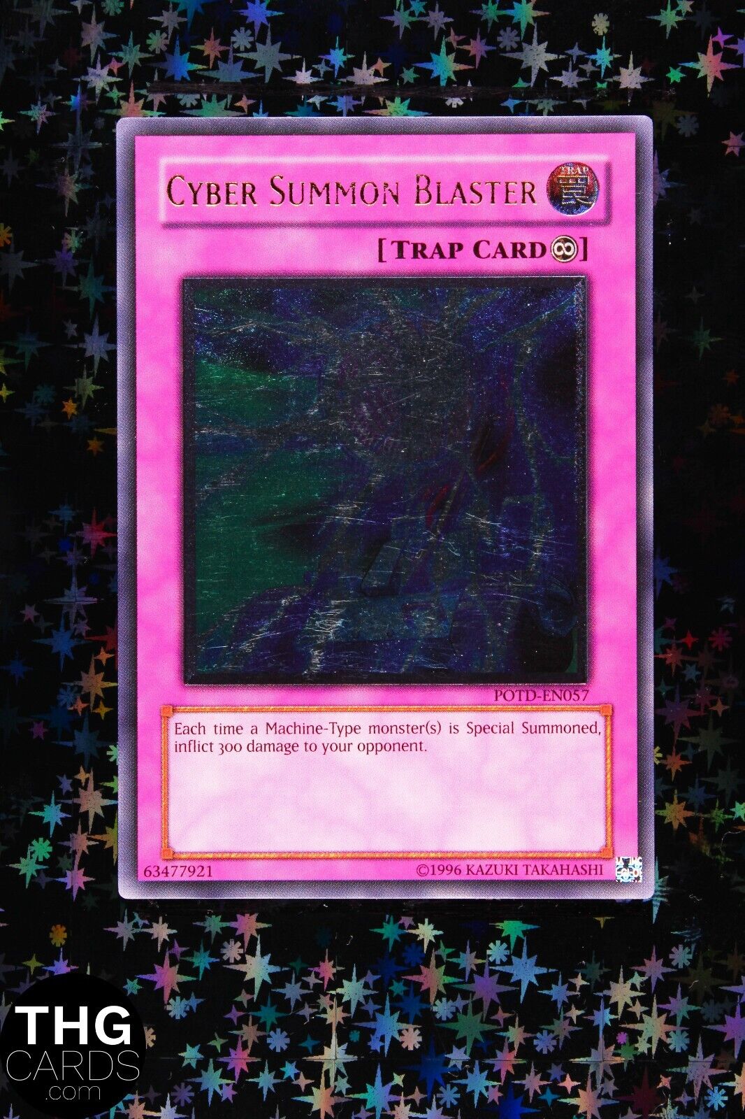 Cyber Summon Blaster POTD-EN057 Ultimate Rare Yugioh Card