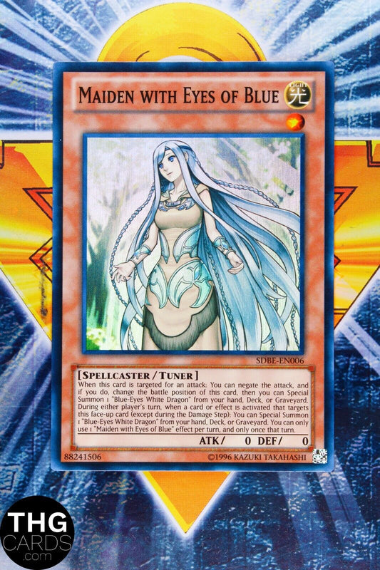 Maiden with Eyes of Blue SDBE-EN006 Super Rare Yugioh Card