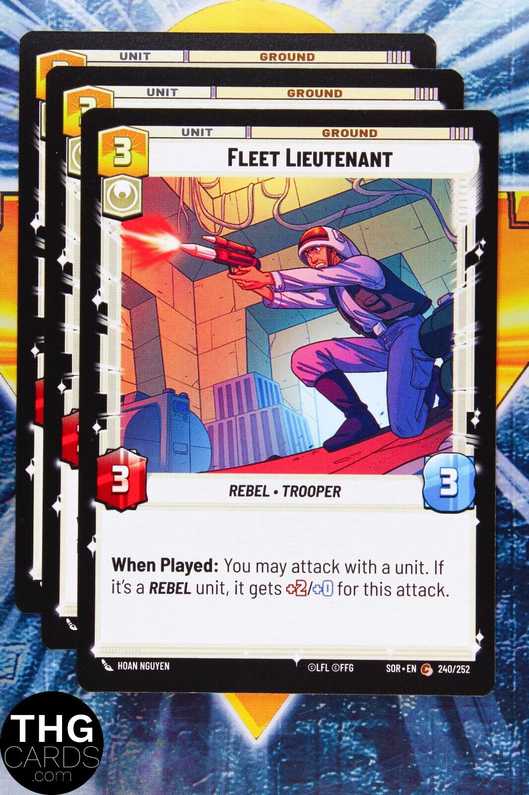 Fleet Lieutenant 240/252 Common Star Wars Unlimited Card Playset