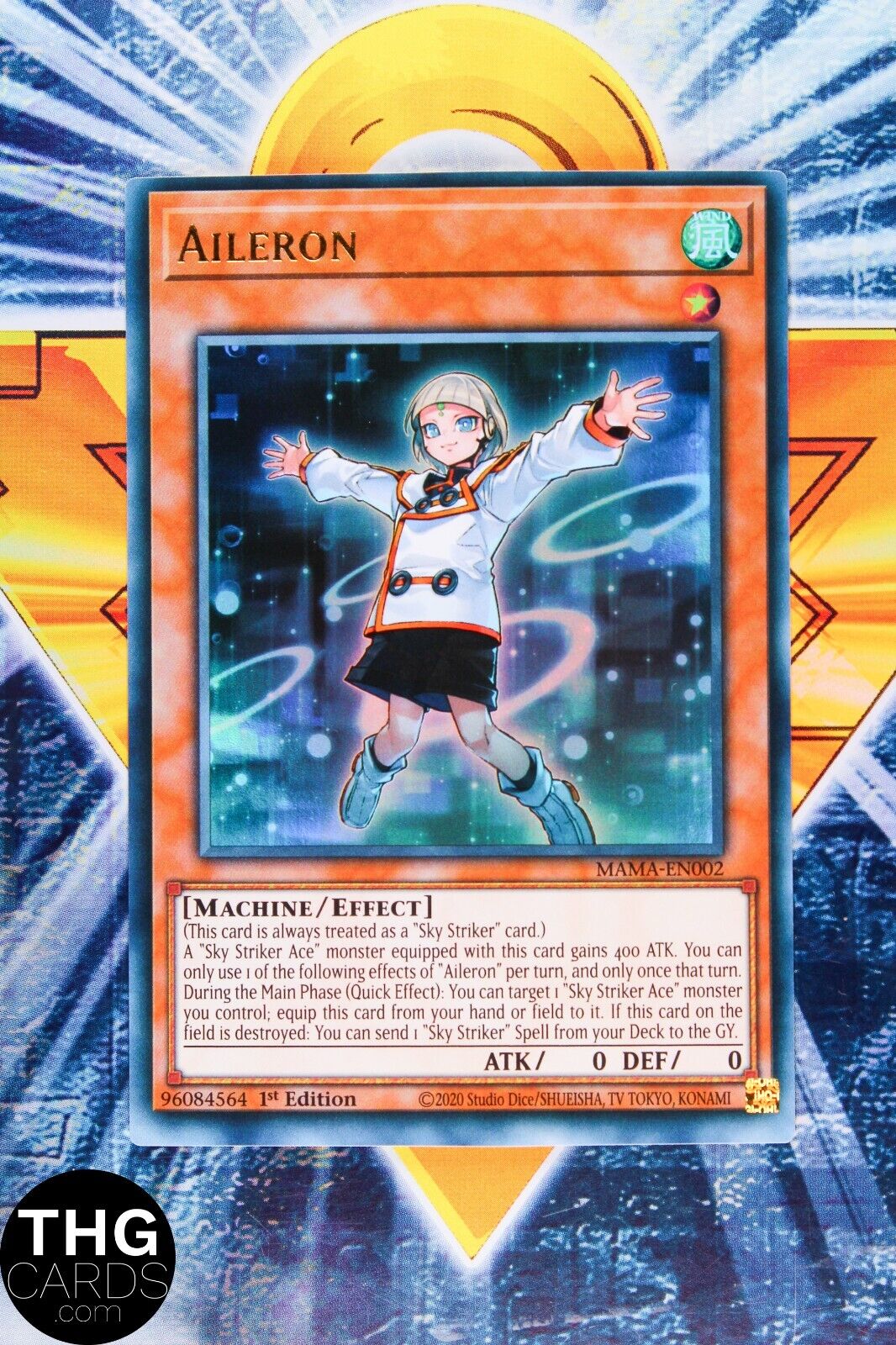 Aileron MAMA-EN002 1st Edition Ultra Rare Yugioh Card Playset