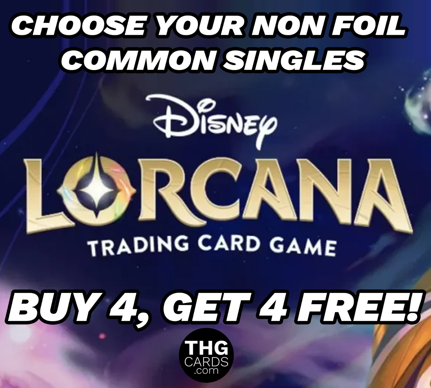 Choose Your Non Foil Common The First Chapter Lorcana Cards!