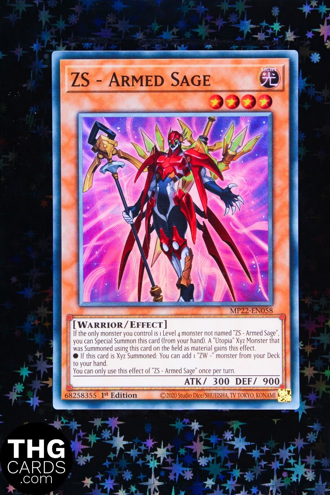 ZS - Armed Sage MP22-EN058 1st Ed Super Rare Yugioh Card Playset