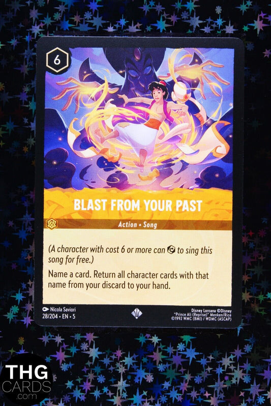 Blast From Your Past 28/204 Super Rare Lorcana Card EN 5