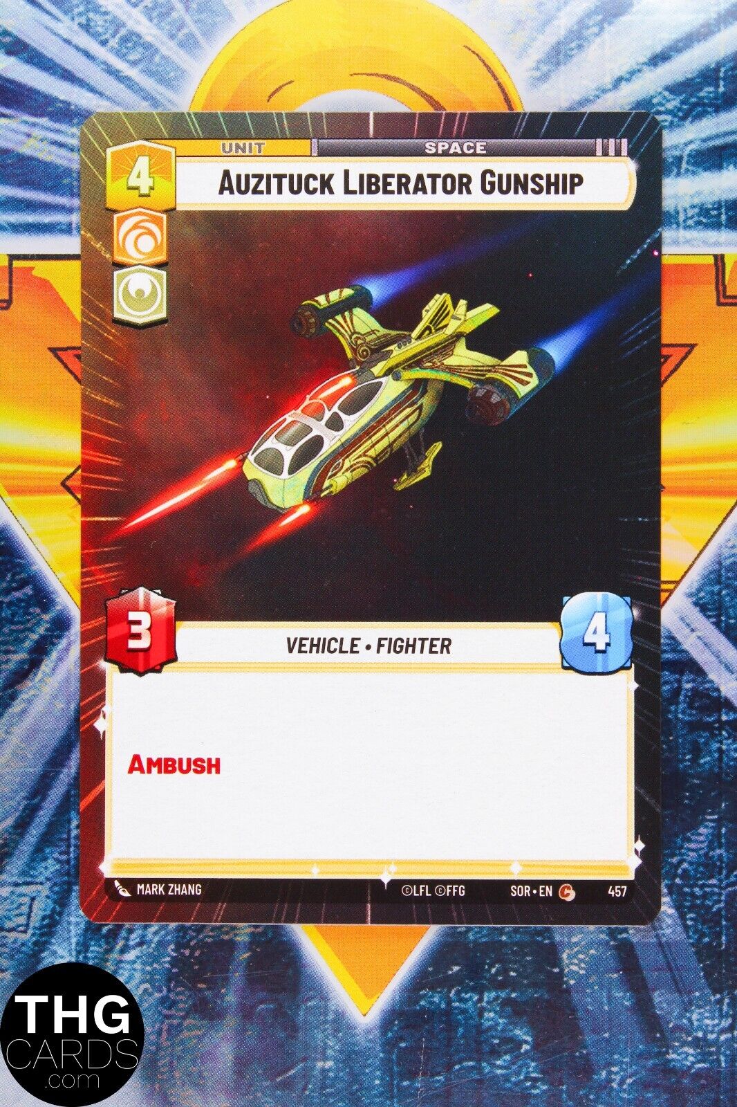 Auzituck Liberator Gunship 457 Common Hyperspace Star Wars Unlimited Card