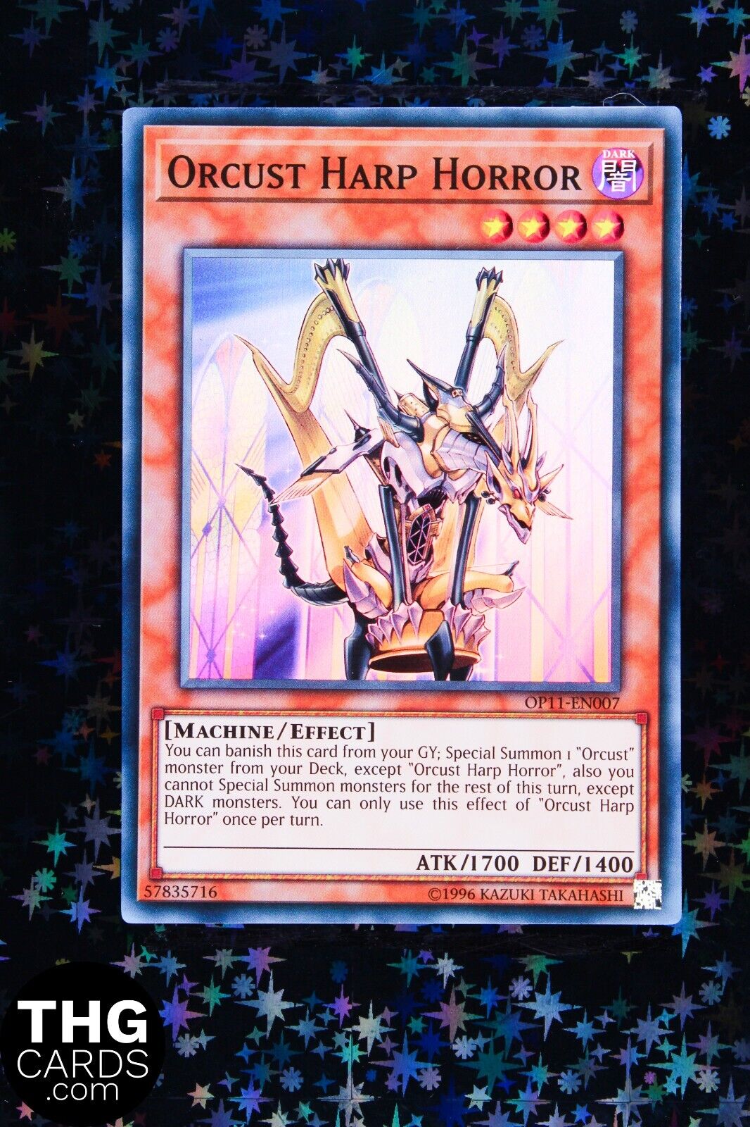 Orcust Harp Horror OP11-EN007 Super RareYugioh Card