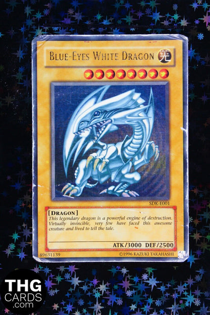 Blue-Eyes White Dragon SDK-E001 Ultra Rare Yugioh Card 2