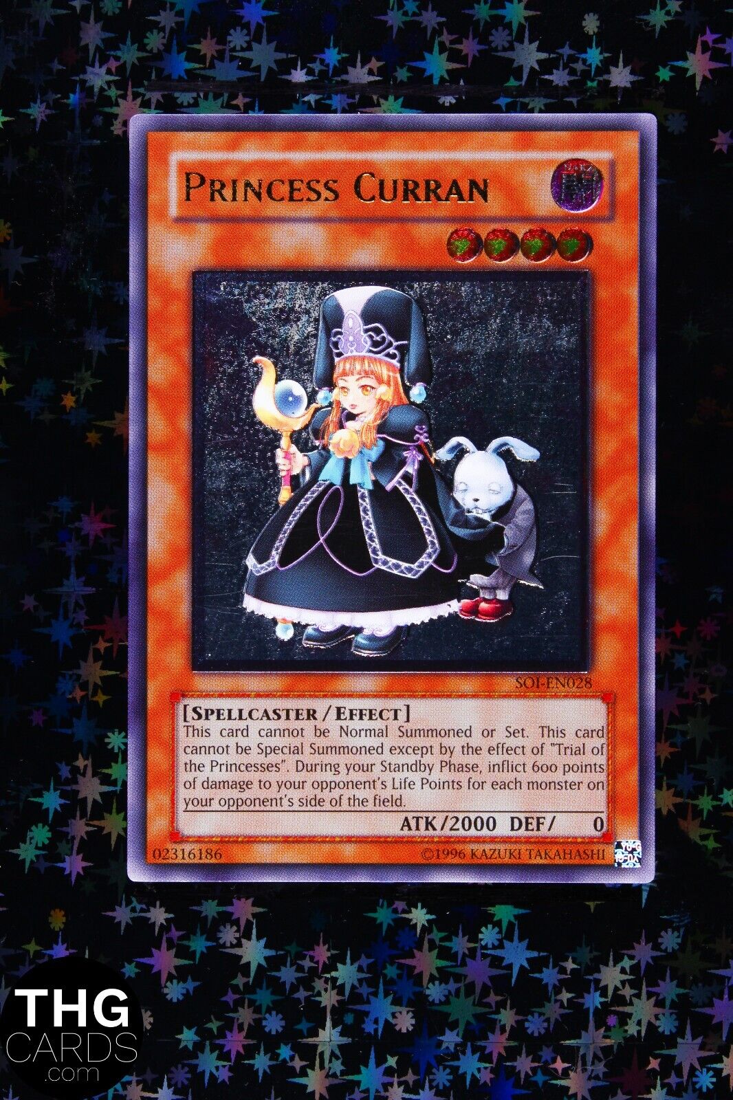 Princess Curran SOI-EN028 European Ultimate Rare Yugioh Card