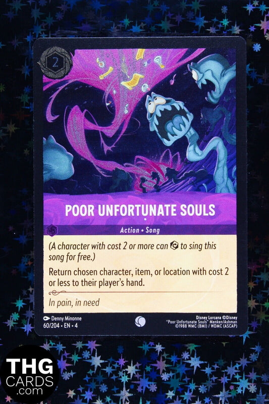 Poor Unfortunate Souls 60/204 Common Lorcana Card EN 4