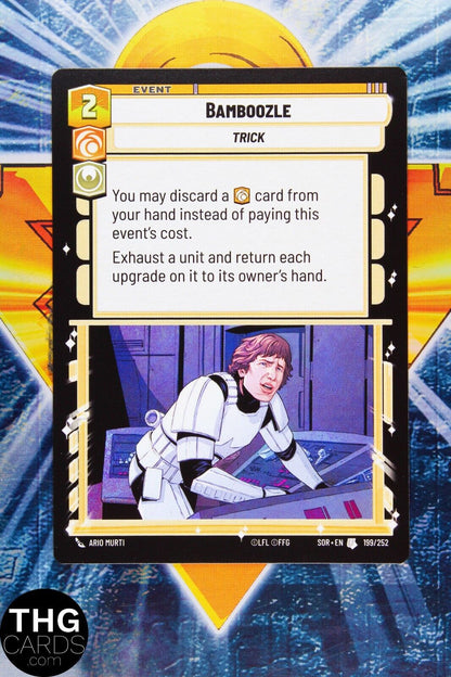 Bamboozle 199/252 Uncommon Star Wars Unlimited Card