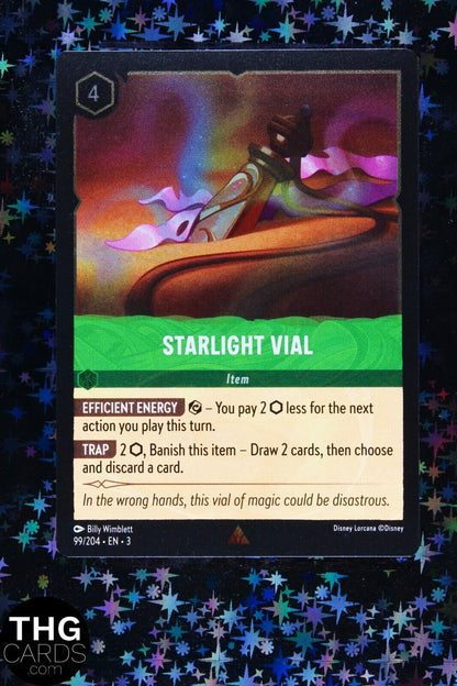 Starlight Vial 99/204 Rare Foil Lorcana Card EN 3