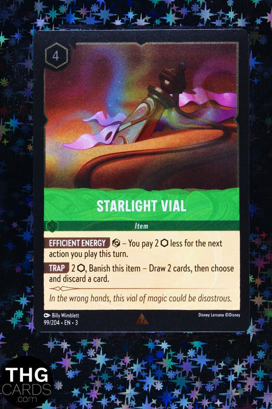 Starlight Vial 99/204 Rare Foil Lorcana Card EN 3