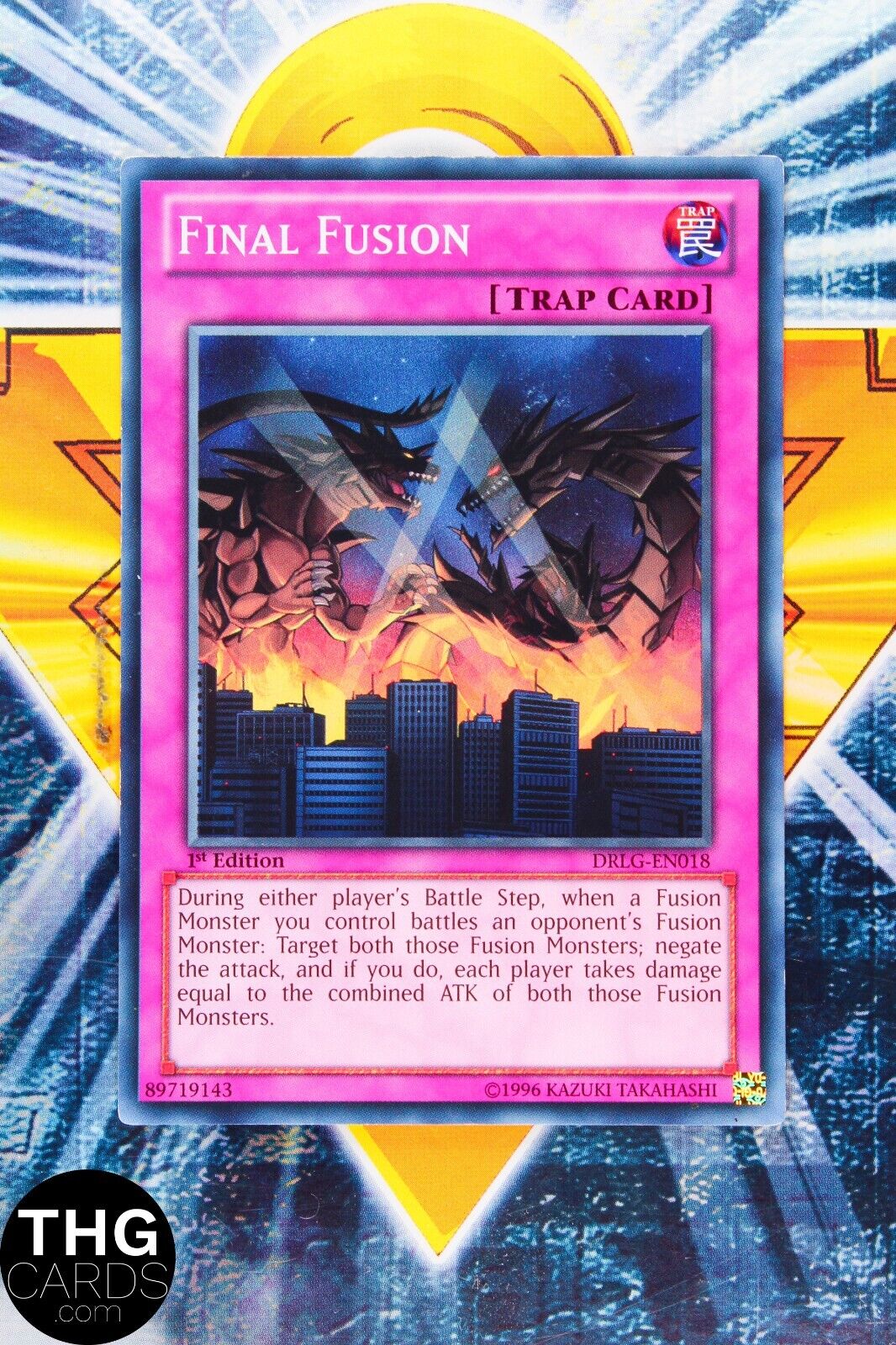 Final Fusion DRLG-EN018 1st Edition Super Rare Yugioh Card