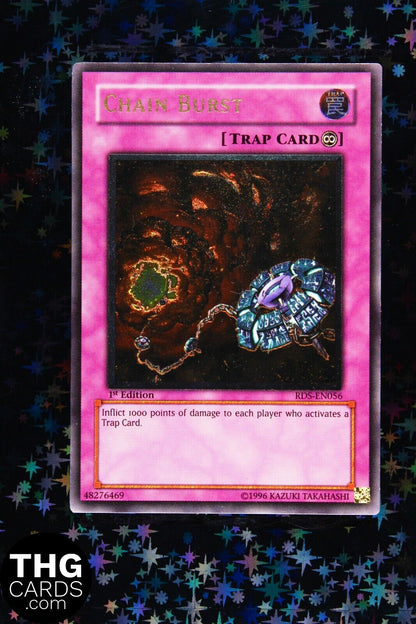 Chain Burst RDS-EN056 1st Edition Ultimate Rare Yugioh Card 2