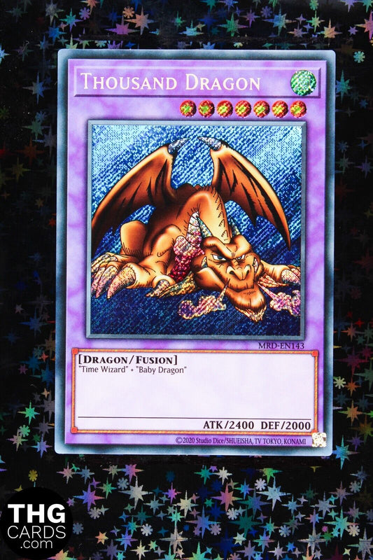 Thousand Dragon MRD-EN143 Secret Rare Yugioh Card 25th An