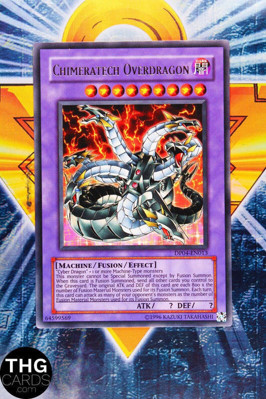 Chimeratech Overdragon DP04-EN013 Rare Yugioh Card