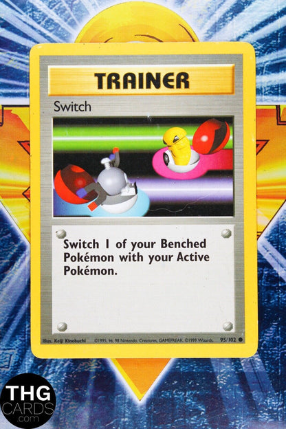 Switch 95/102 Common Base Set Pokemon Card