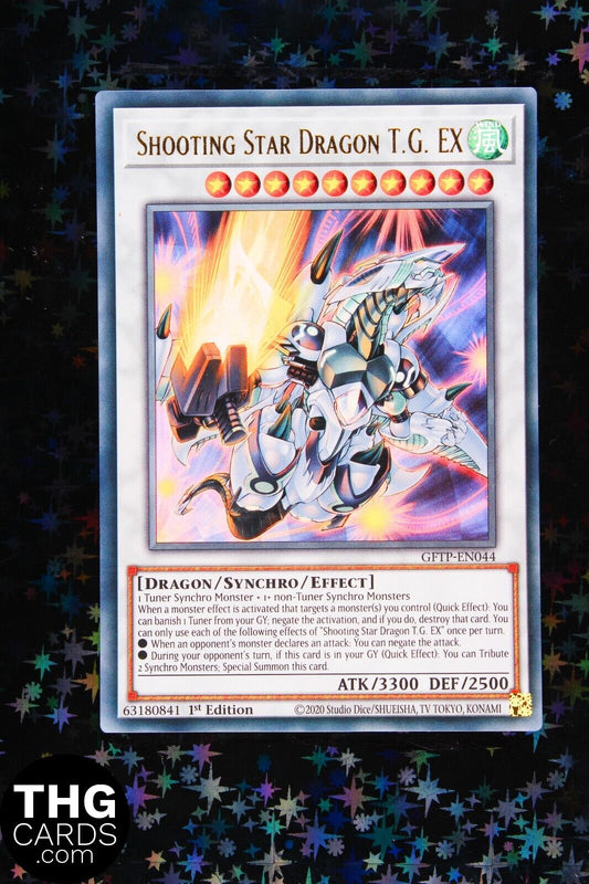 Shooting Star Dragon T.G. EX GFTP-EN044 1st Edition Ultra Rare Yugioh Card