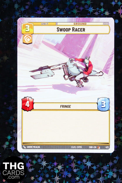 Swoop Racer 472 Common Hyperspace Star Wars Unlimited Card