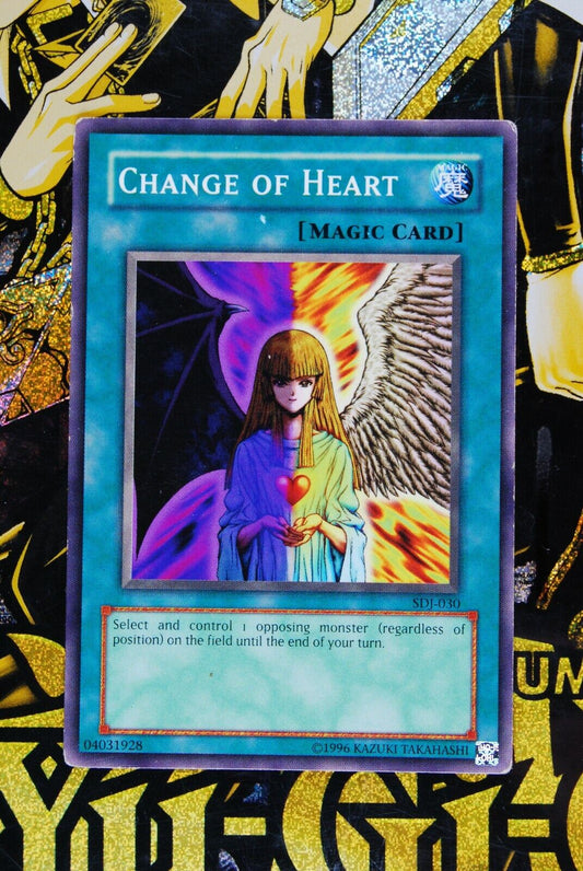 Change of Heart SDJ-030 Common Yugioh Card 2