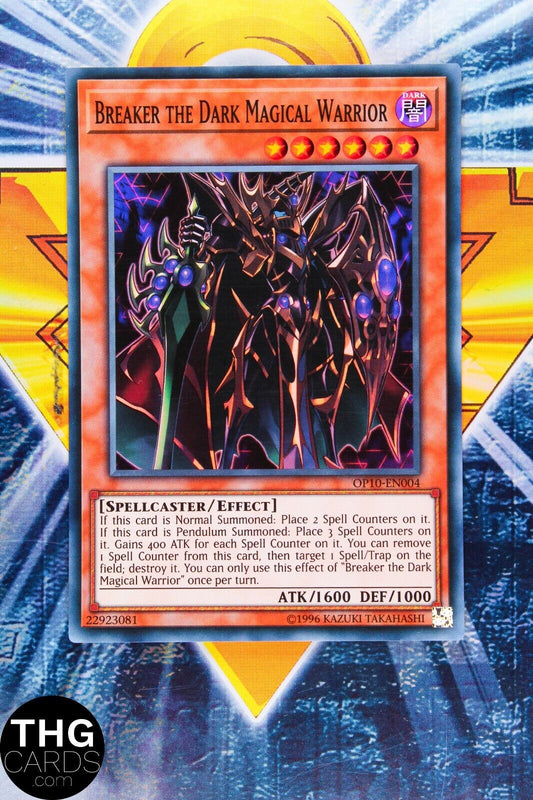 Breaker the Dark Magical Warrior OP10-EN004 Super RareYugioh Card Playset