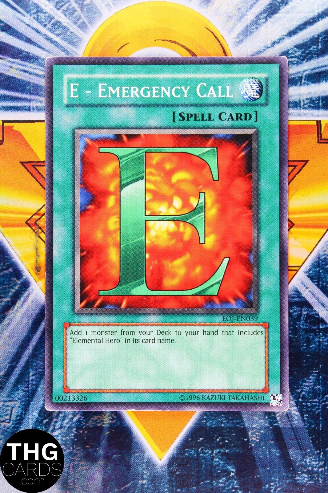 E - Emergency Call EOJ-EN039 Common Yugioh Card