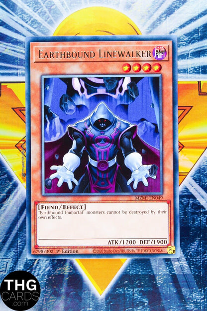 Earthbound Linewalker MZMI-EN049 1st Edition Rare Yugioh Card