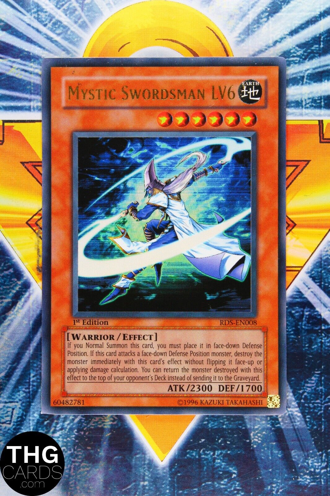 Mystic Swordsman LV6 RDS-EN008 1st Edition Ultra Rare Yugioh Card