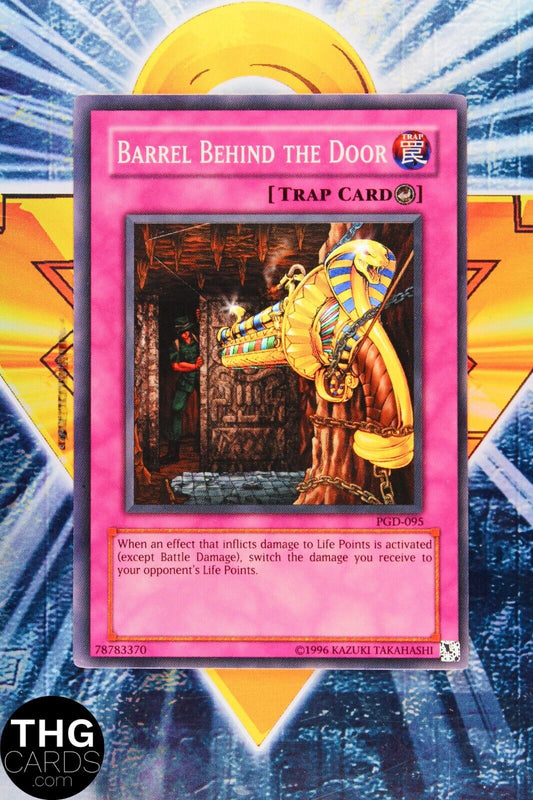 Barrel Behind the Door PGD-095 Super Rare Yugioh Card