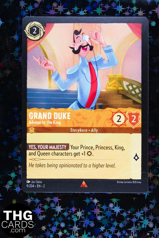 Grand Duke, Advisor to the King 9/204 Rare Lorcana Card EN 2