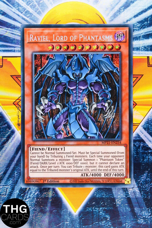 Raviel, Lord of Phantasms MP21-EN254 1st Secret Rare Yugioh Card