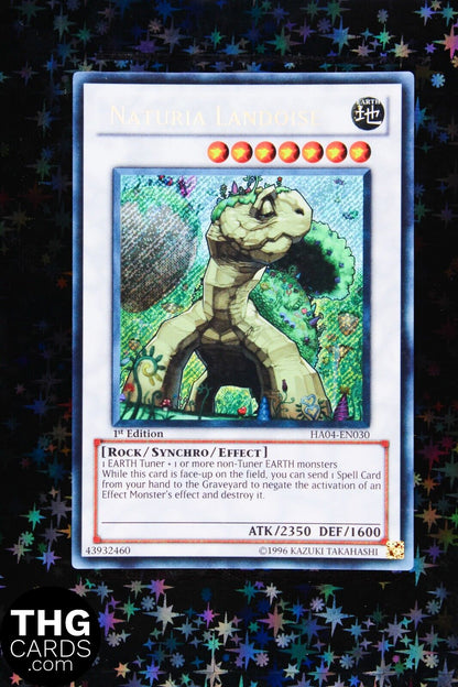 Naturia Landoise HA04-EN030 1st Edition Secret Rare Yugioh Card