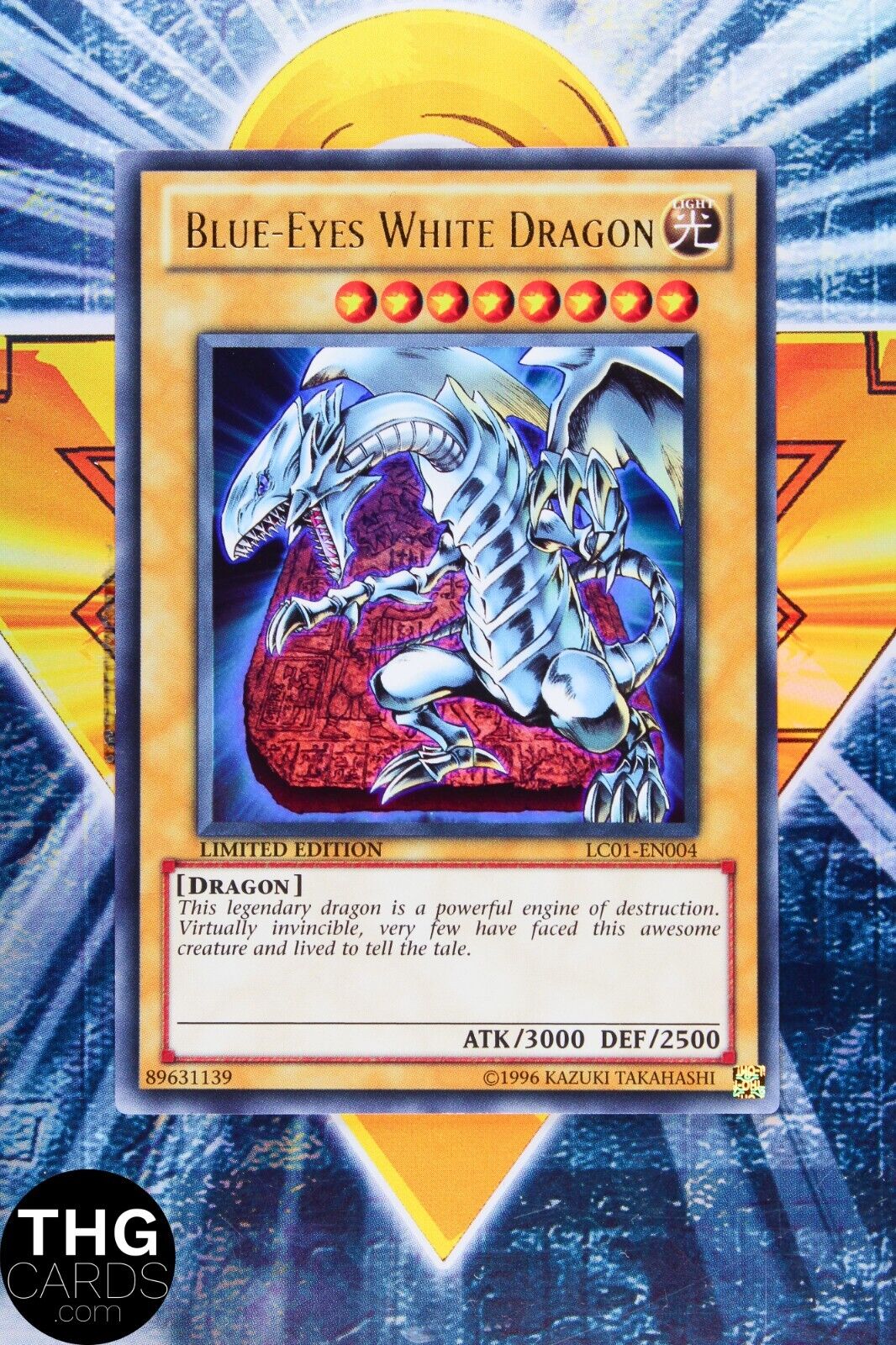 Blue-Eyes White Dragon LC01-EN004 Ultra Rare 2010 Yugioh Card Original