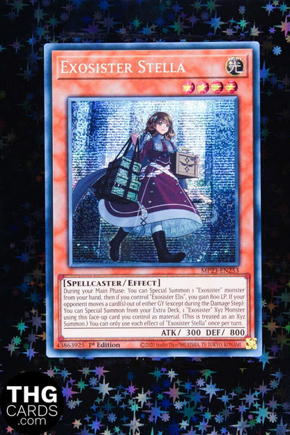 Exosister Stella MP23-EN253 1st Edition Secret Rare Yugioh Card