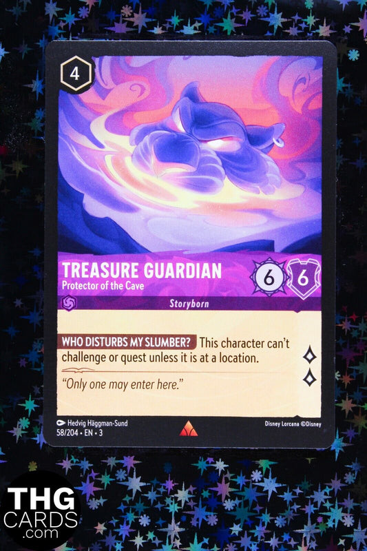 Treasure Guardian, Protector of the Cave 58/204 Rare Lorcana Card EN3