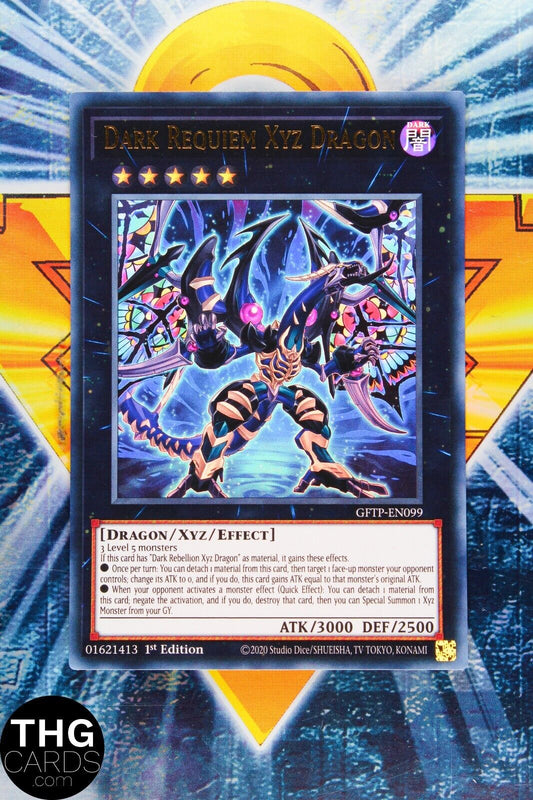 Dark Requiem Xyz Dragon GFTP-EN099 1st Edition Ultra Rare Yugioh Card