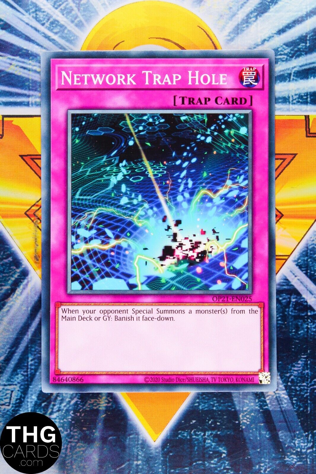 Network Trap Hole OP21-EN025 Common Yugioh Card Playset