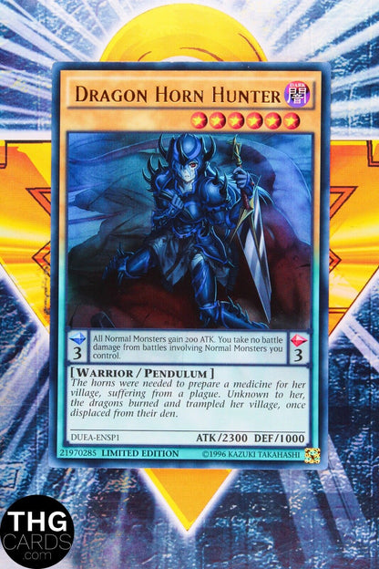 Dragon Horn Hunter DUEA-ENSP1 Limited Edition Ultra Rare Yugioh Card Playset