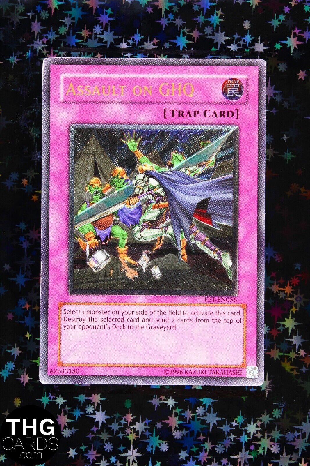 Assault On GHQ FET-EN056 Ultimate Rare Yugioh Card