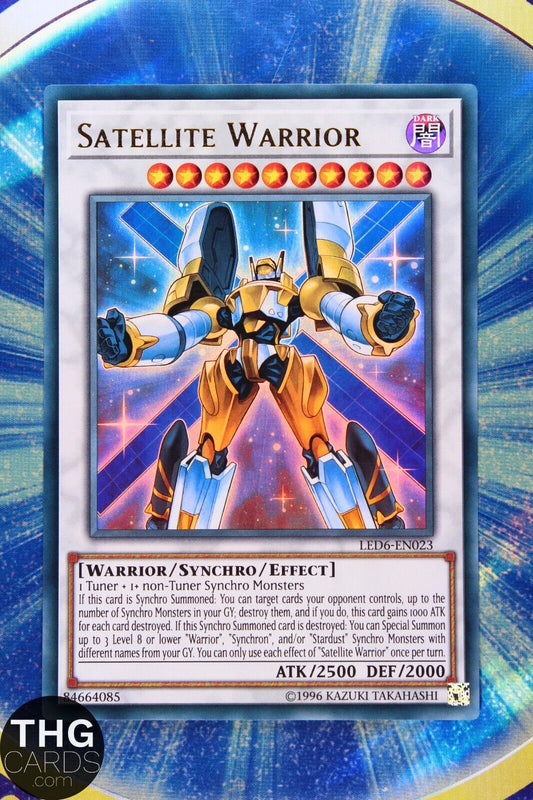 Satellite Warrior LED6-EN023 Ultra Rare Yugioh Card