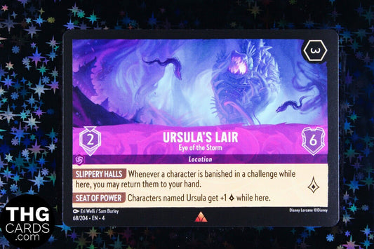 Ursula's Lair, Eye of the Storm 68/204 Rare Lorcana Card EN 4