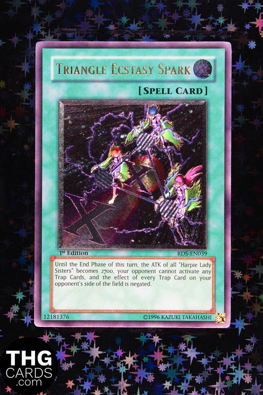 Triangle Ecstasy Spark RDS-EN039 1st Edition Ultimate Rare Yugioh Card