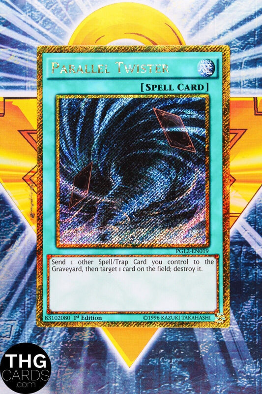 Parallel Twister PGL2-EN019 1st Edition Secret Rare Yugioh Card