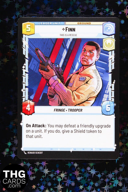 Finn 003/262 Rare Star Wars Unlimited Card SHD