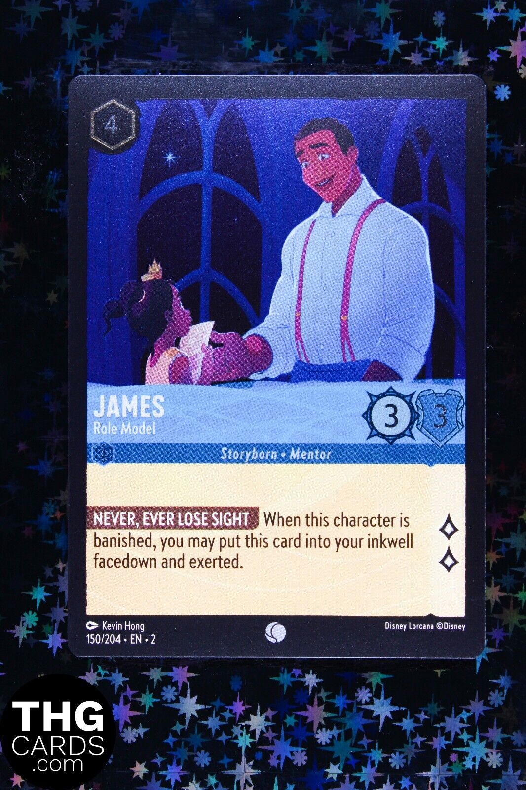 James, Role Model 150/204 Foil Common Lorcana Card EN 2